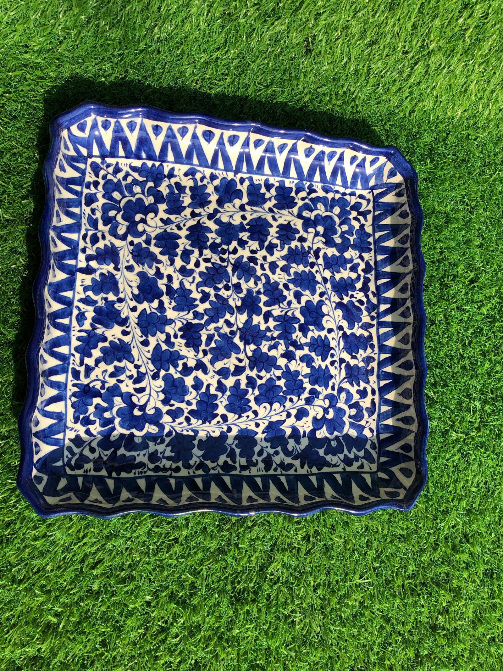 Large Square Dish – 12 Inches